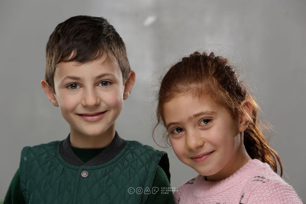 красивые дети армении