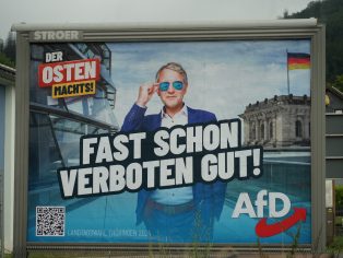 Předvolební plakát AfD. Foto: Tohuwabohu 1976 Zdroj: Shutterstock