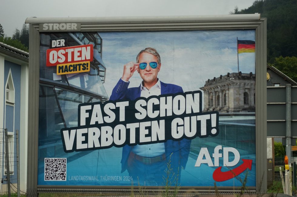 Předvolební plakát AfD. Foto: Tohuwabohu 1976 Zdroj: Shutterstock