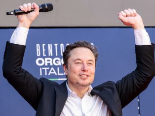 Elon Musk na italské konferenci | Foto: Alessia Pierdomenico/Shutterstock