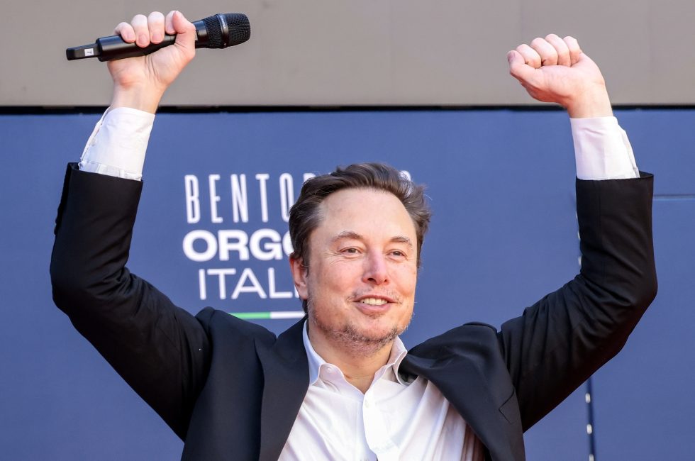 Elon Musk na italské konferenci | Foto: Alessia Pierdomenico/Shutterstock