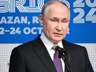 Ruský prezident Vladimir Putin na kazaňském summitu BRICS | Foto: Shutterstock