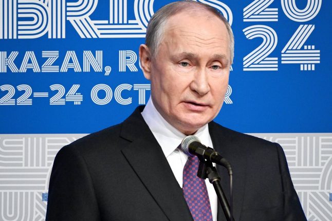 Ruský prezident Vladimir Putin na kazaňském summitu BRICS | Foto: Shutterstock