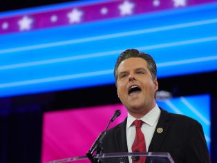 Kontroverzní republikánský politik Matt Gaetz | Foto: Andrew Leyden/Shutterstock