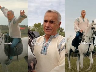 Záběry z volebního videa Călina Georgescua | Foto: calingeorgescuoficial / TikTok