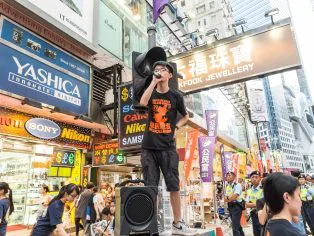 Joshua Wong na snímku z roku 2015 | Foto: Shutterstock