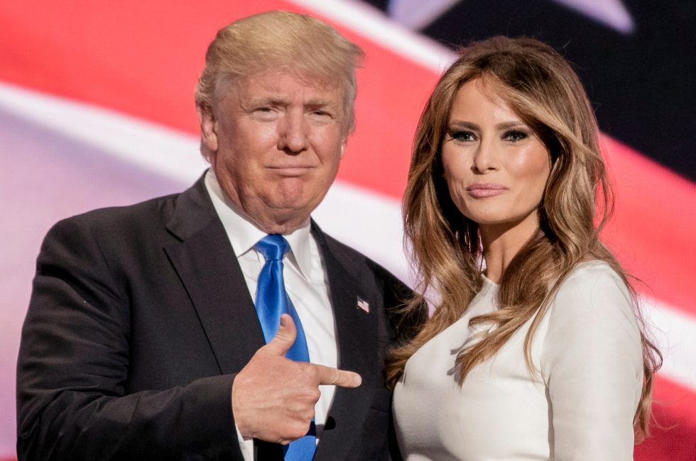 Americký prezident Donald Trump s manželkou Melanií | Foto: Mark Reinstein/Shutterstock