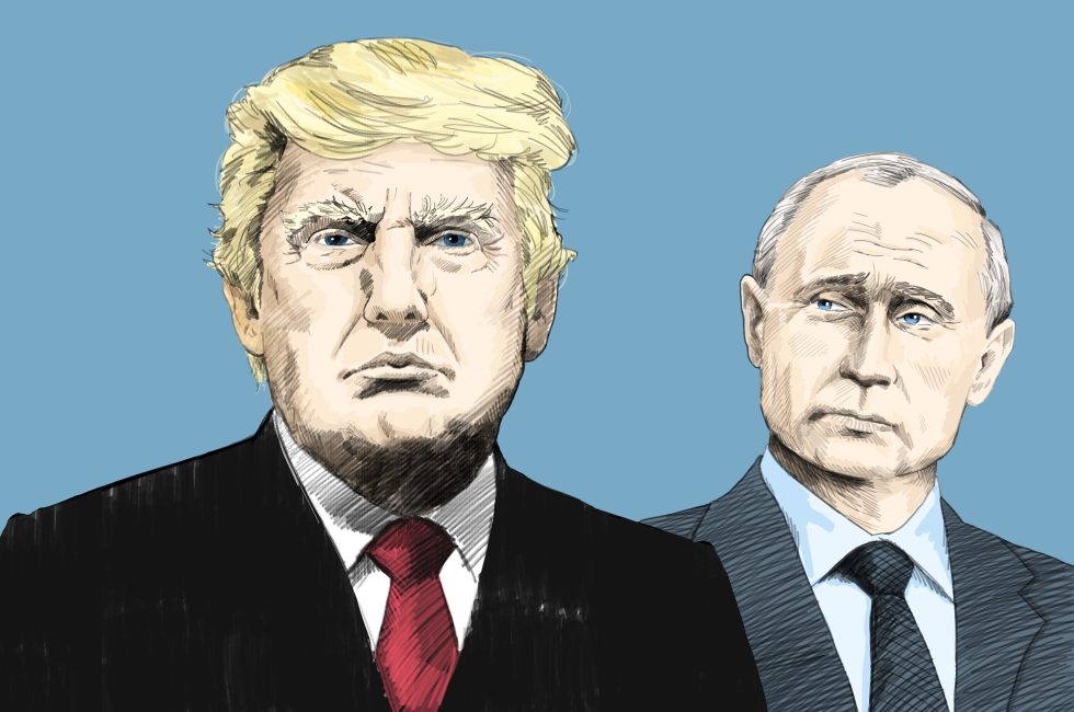 Donald Trump a Vladimir Putin | Ilustrace: TPYXA_ILLUSTRATION/Shutterstock