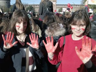 Protesty proti násilí na ženách v Itálii | Foto: Shutterstock