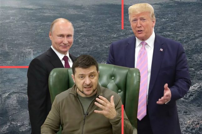 Vladiumir Putin, Volodomyr Zelenskyj a Donald Trump | Koláž: Voxpot