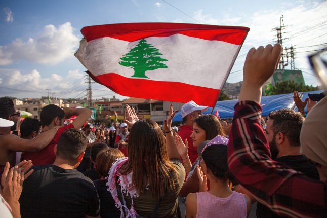 Protesty v jižním Libanonu | Foto: Hussein Kassir / Shutterstock